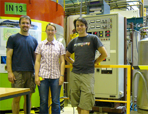 measuring team in Grenoble