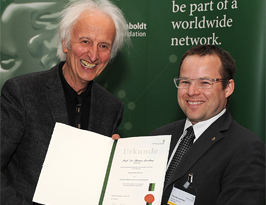 Prof. Helmut Schwarz and Thomas